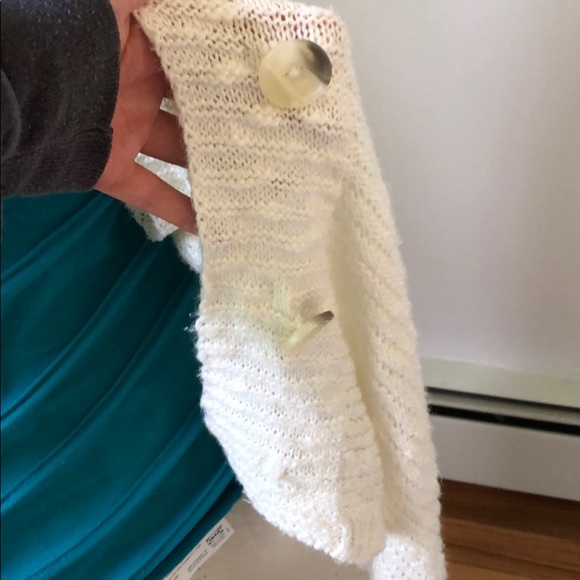 Abercrombie White/Cream Cardigan - Picture 3 of 4